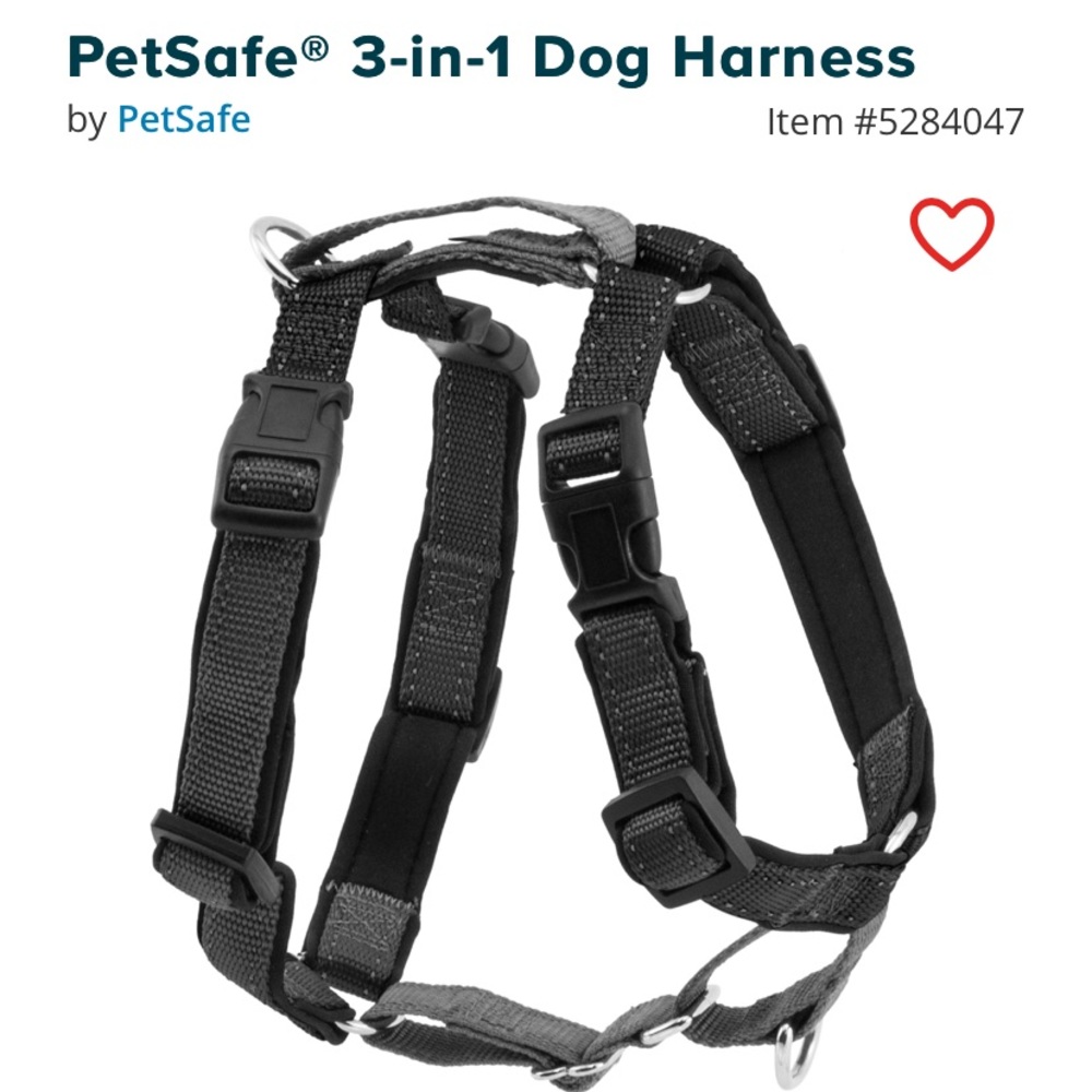 Pet safe 3 in 1 harness